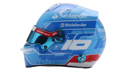 Immagine di HELMET CHARLES LECLERC TEAM FERRARI HP MIAMI GP 2024 1:5