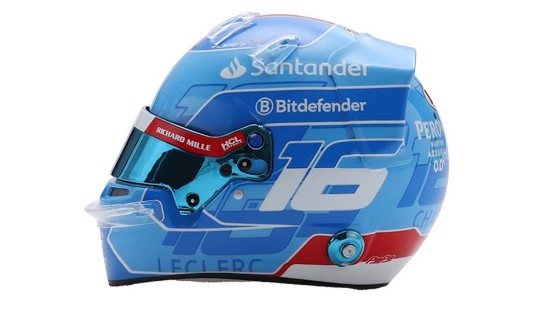 Immagine di HELMET CHARLES LECLERC TEAM FERRARI HP MIAMI GP 2024 1:5