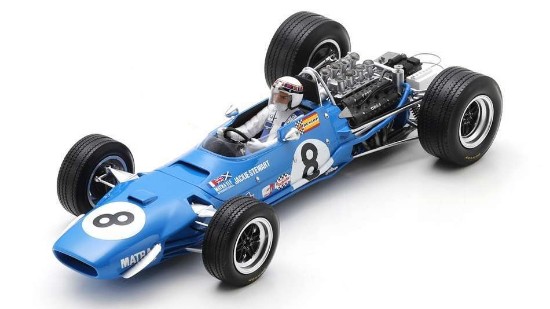 Immagine di MATRA MS10 N.8 WINNER DUTCH GP 1968 JACKYE STEWART 1:18