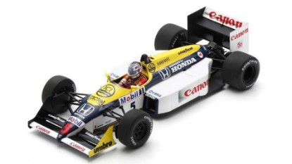 Immagine di WILLIAMS FW11B N.5 WINNER BRITISH GP 1987 NIGEL MANSELL 1:18