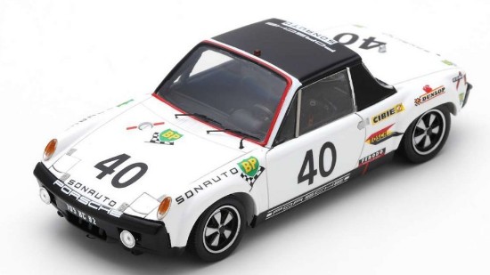 Immagine di PORSCHE 914/6 N.40 6th LM 1970 G.CHQSSEUIL-C.BALLOT LENA 1:18