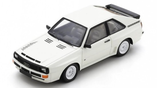 Immagine di AUDI QUATTRO SPORT 1985 WHITE RESIN 1:43
