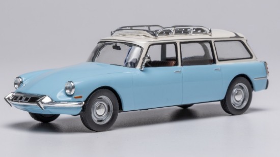 Immagine di CITROEN ID 19 BREAK 1960 LIGHT BLUE/WHITE 1:43