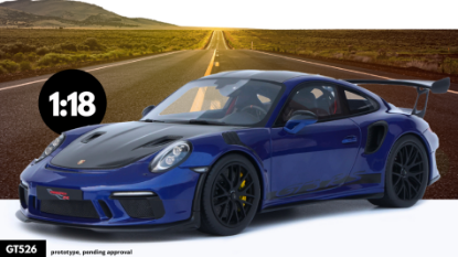 Immagine di PORSCHE 911 [991.2] GT3 RS WP 2018 BLUE 1:18