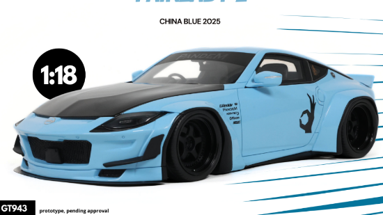Immagine di PANDEM NISSAN FAIRLADY Z CHINA 2025 BLUE 1:18