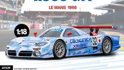 Immagine di NISSAN R390 GT1 N.32 LE MANS 1998 BLUE 1:18