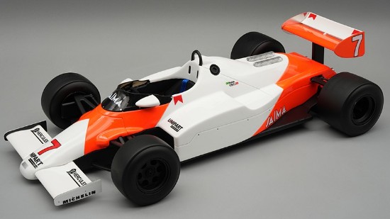 Immagine di MCLAREN MP4/1C N.7 SILVERSTONE TEST DRIVE 1983 A.SENNA 1:18