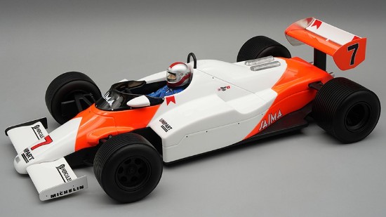 Immagine di MCLAREN MP4/1C N.7 MONACO GP 1983 J.WATSON (RAIN TYRES) W/DRIVER 1:18