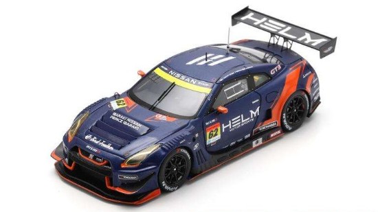 Immagine di HELM MOTORSPORTS GT-R N.62 SUPER GT300 2024 HIRATE-HIRAKI-R.HIRAKI 1:43