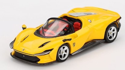 Immagine di FERRARI DAYTONA SP3 2024 MODENA YELLOW "BBR FOR MINI-GT"1:64