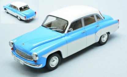 Immagine di WARTBURG 312 1965 LIGHT BLUE/WHITE 1:24