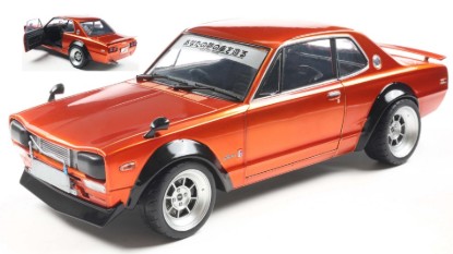 Immagine di NISSAN SKYLINE (C10)
HAKOSUKA SOLIDO WORKS 1970 ORANGE
METALLIC 1:18