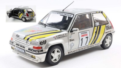 Immagine di RENAULT 5 GT TURBO MK2 N.17 TOUR DE CORSE 1989 A.OREILLE 1:18