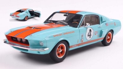 Immagine di SHELBY GT500 N.4 RACING TRIBUTE 1967 1:18