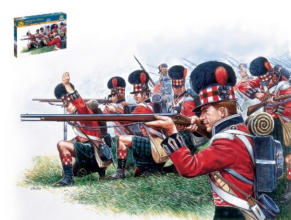 Immagine di GRENADIERS HIGHLINDER INFANTRY KIT 1:72