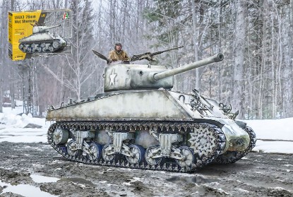Immagine di M4A3 76mm "WET" SHERMAN KIT 1:35
