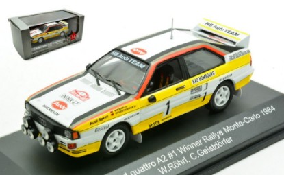 Immagine di AUDI SPORT QUATTRO A2 WINN.RALLY MONTE CARLO 1984 ROHRL-GEISTDORFER 1:43