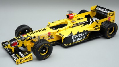 Immagine di JORDAN HONDA 198 N.9 WINN.BELGIUM GP 1998 D.HILL 1:18