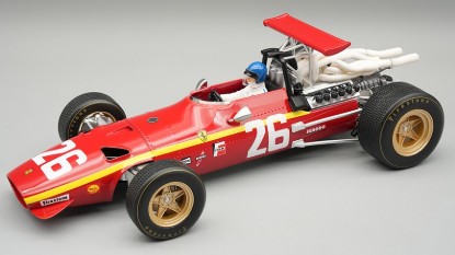 Immagine di FERRARI 312F1/68 FRENCH GP 1968 J.ICKX W/DRIVER 1:18
