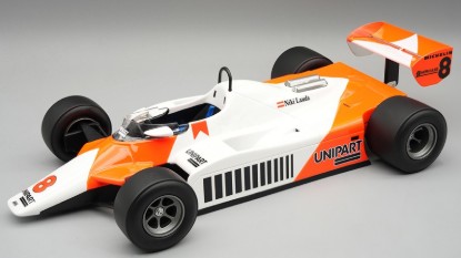 Immagine di MCLAREN MP4/1B WINN.ENGLAND GP 1982 N.LAUDA W/DECALS 1:18