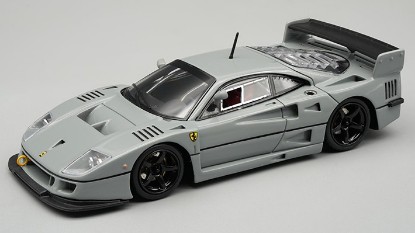 Immagine di FERRARI F40 LM 1996 PRESS VERSION GRIGIO MEDIO/BLACK WHEELS 1:43