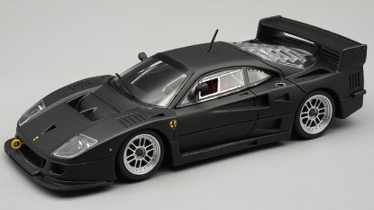 Immagine di FERRARI F40 LM 1996 PRESS VERSION MATT BLACK/ENKEI SILVER WHEELS 1:43