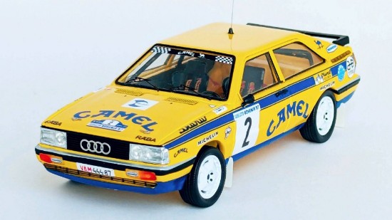 Immagine di AUDI COUPE QUATTRO N.2 1st BOHEMIA RALLY 1987 FERJANCZ-TANDARI 1:43