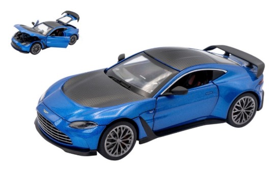Immagine di ASTON MARTIN V12 VANTAGE BLUE/CARBON 1:24