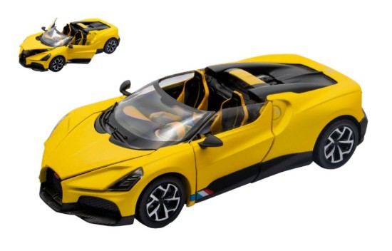 Immagine di BUGATTI MISTRAL MATT YELLOW 1:32