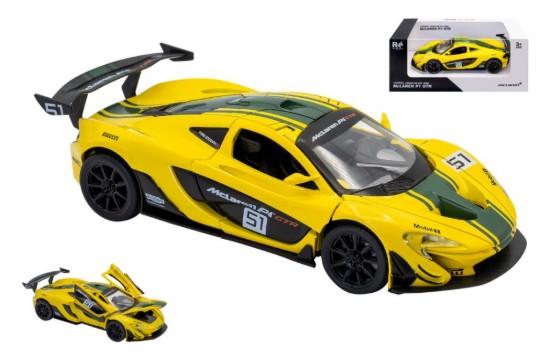 Immagine di MC LAREN P1 GTR N.51 YELLOW/GREEN 1:24
