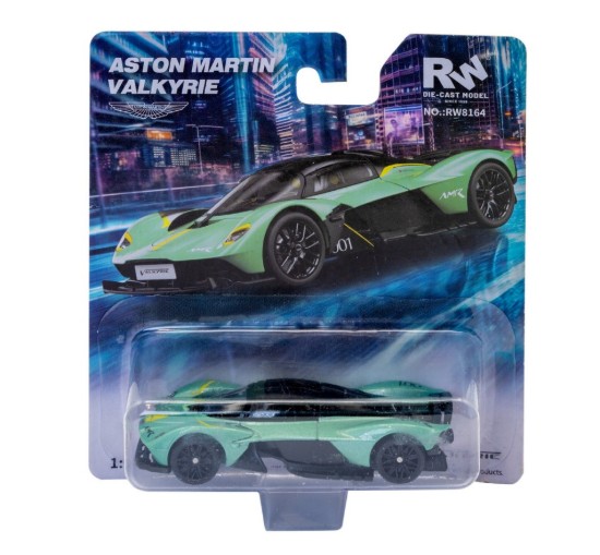 Immagine di ASTON MARTIN VALKYRIE GREEN BLISTER 1:64