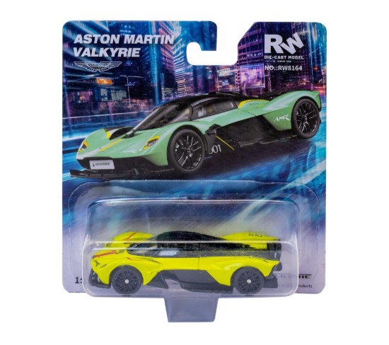 Immagine di ASTON MARTIN VALKYRIE YELLOW BLISTER 1:64