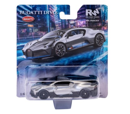 Immagine di BUGATTI DIVO METALLIC GREY BLISTER 1:64