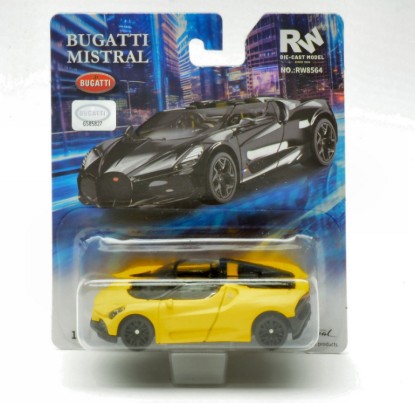 Immagine di BUGATTI MISTRAL MATT YELLOW BLISTER 1:64