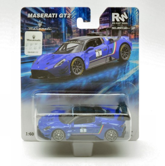 Immagine di MASERATI GT2 BLUE BLISTER 1:64