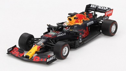 Immagine di REB BULL RB16B N.33 WINN.ABU DHABI GP 2021 M.VERSTAPPEN 1:64