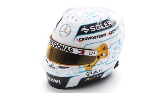 Immagine di CASCO GEORGE RUSSELL QATAR GP 2023 1:5