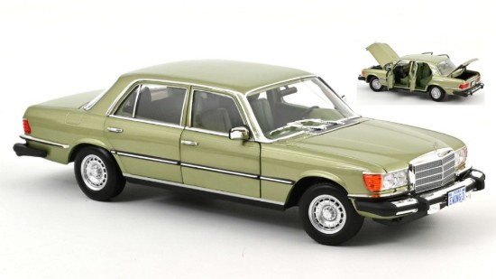 Immagine di MERCEDES 450 SEL SILVERGREEN US TV-VERSION 1979 1:18