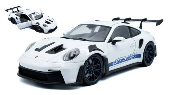 Immagine di PORSCHE 911 992 GT3 RS COUPE 2024 WHITE 1:18