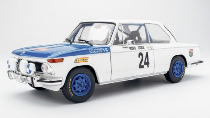 Immagine di BMW 2002 Ti N.24 RALLY MONTECARLO 1969 NIGHT VERSION MAKINEN-EASTER 1:18