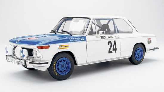 Immagine di BMW 2002 Ti N.24 RALLY MONTECARLO 1969 NIGHT VERSION MAKINEN-EASTER 1:18
