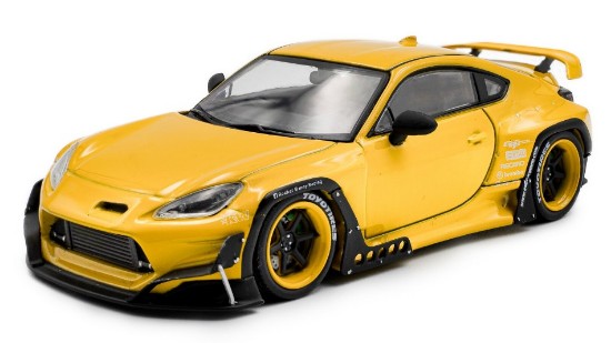 Immagine di TOYOTA GR86 ROCKET BUNNY COUPE 2022 YELLOW 1:43