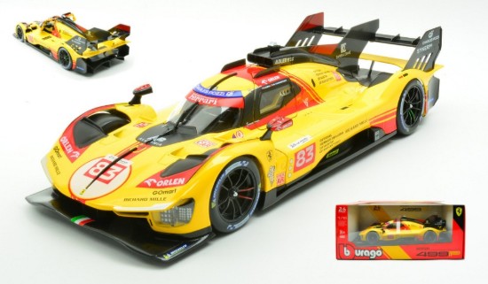 Immagine di FERRARI 499P N.83 LE MANS 2024 KUBICA-YIFEI-SCARCMAN 1:18