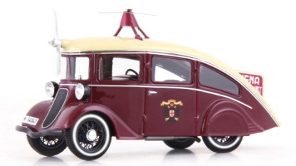 Immagine di SINGER POPULAR VIENA CAPELLANES 1935 RED-IVORY 1:43