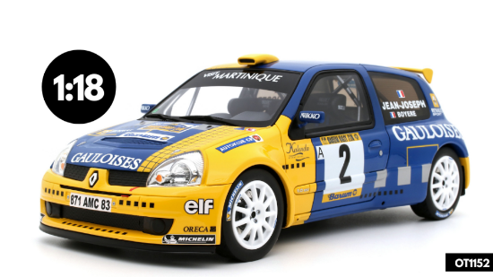 Immagine di RENAULT CLIO S1600 N.2 BARUM RALLY 2004 JEAN-JOSEPH 1:18