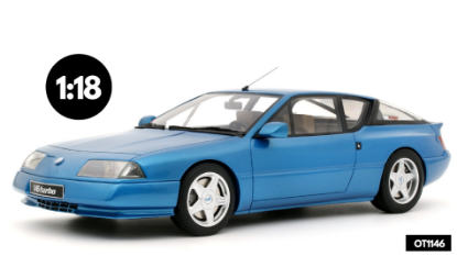 Immagine di ALPINE GTA V6 TURBO 1990 BLEU ALPINE 1:18