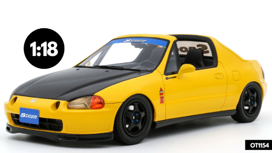 Immagine di HONDA CIVIC DEL SOL SPOON 1996 PHOENIX YELLOW 1:18