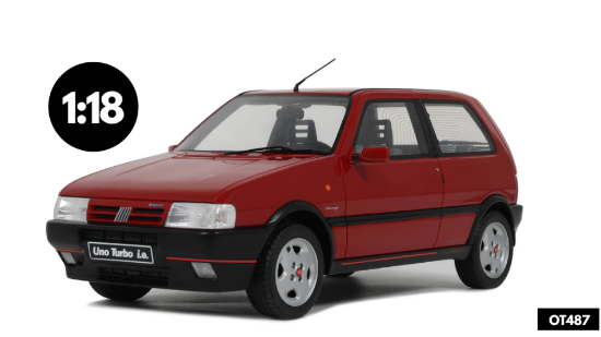Immagine di FIAT UNO TURBO i.e 1990 ROSSO RACING 1:18