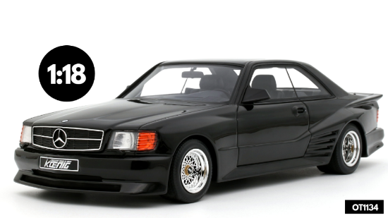 Immagine di KOENIG SPECIALS 560 SEC 1992 BLACK 1:18