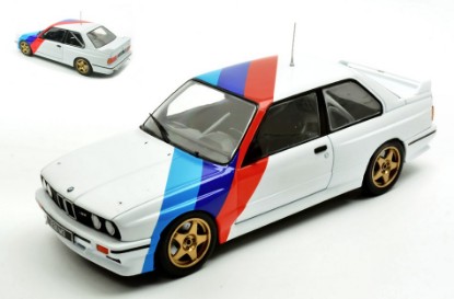 Immagine di BMW M3 E30 1989 WHITE/DECAL 1:24